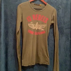 Lucky Brand long sleeve tee shirt size m